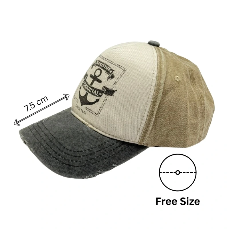 Multicolor Baseball Cap for Men