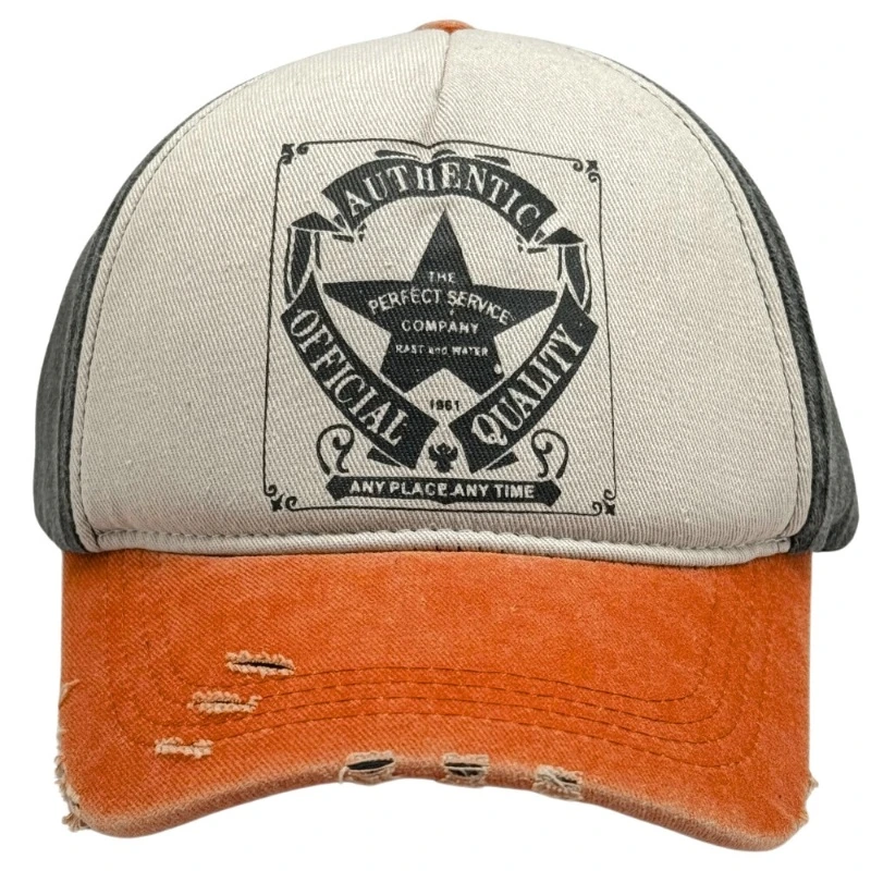 Multicolor Baseball Cap for Men