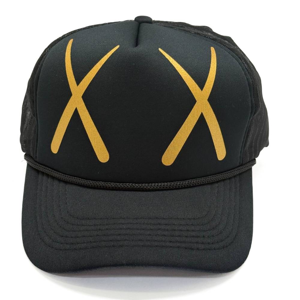 Black Trucker Cap for Men