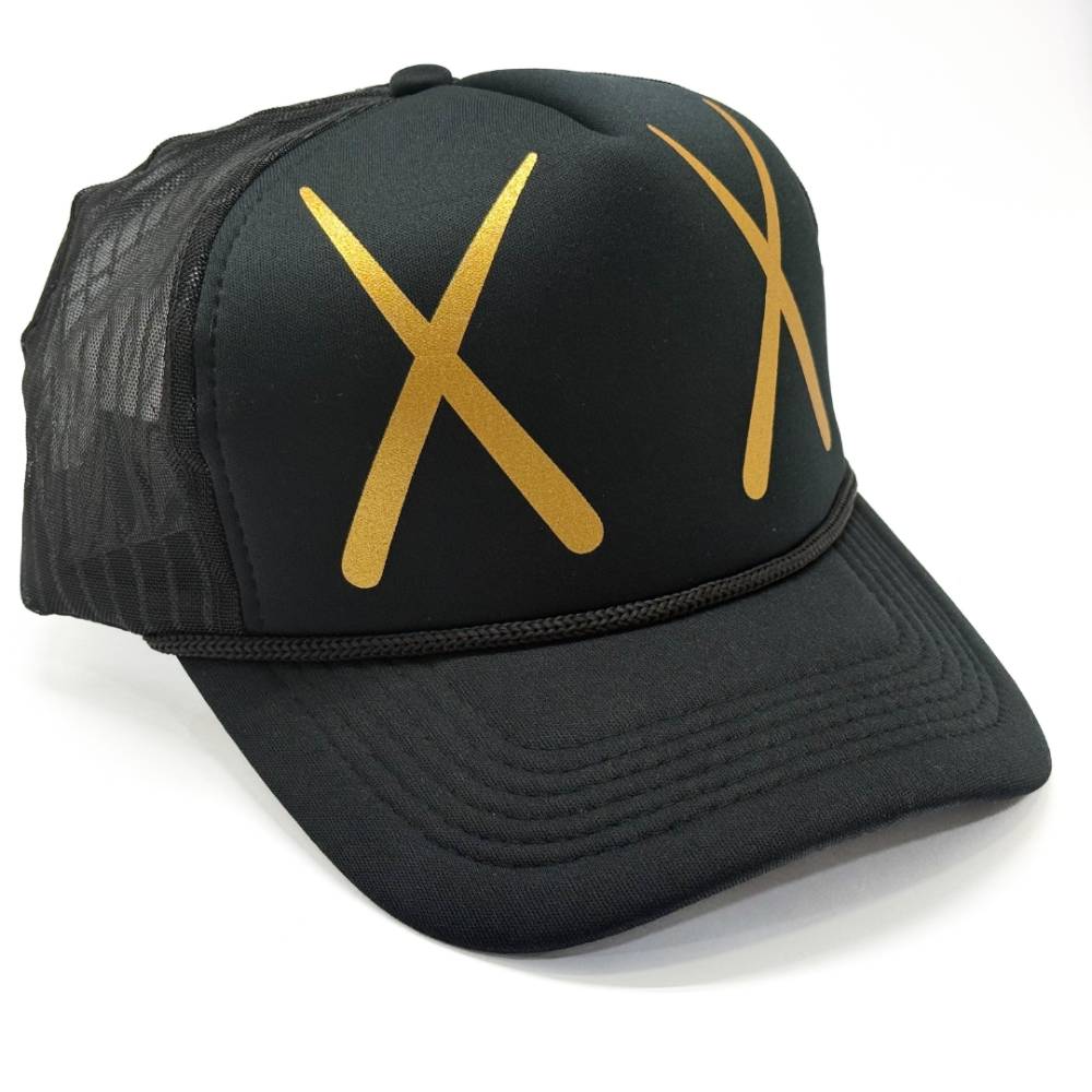 Black Trucker Cap for Men