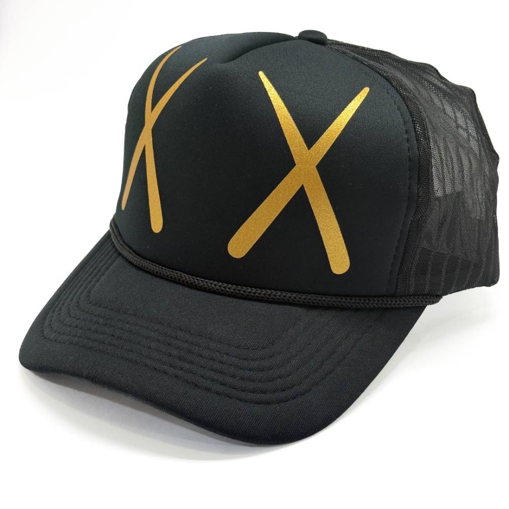 Black Trucker Cap for Men
