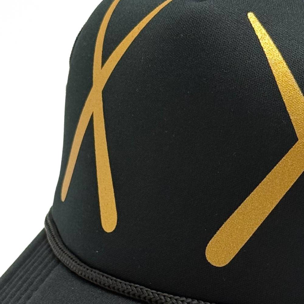 Black Trucker Cap for Men