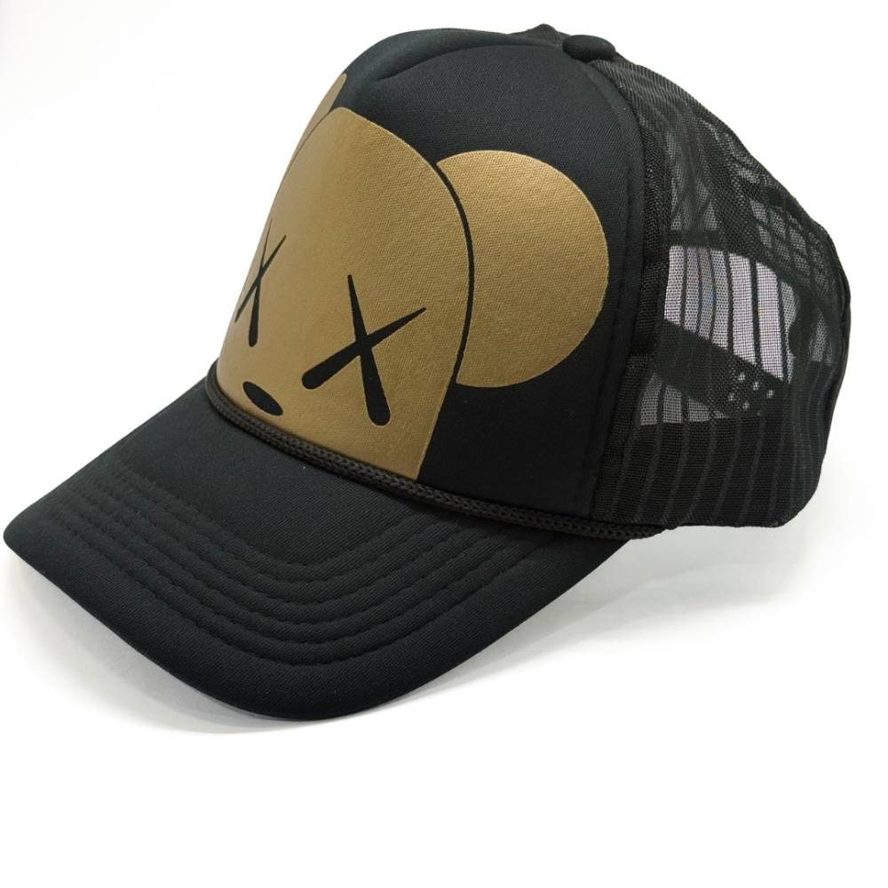 Black Trucker Cap for Men