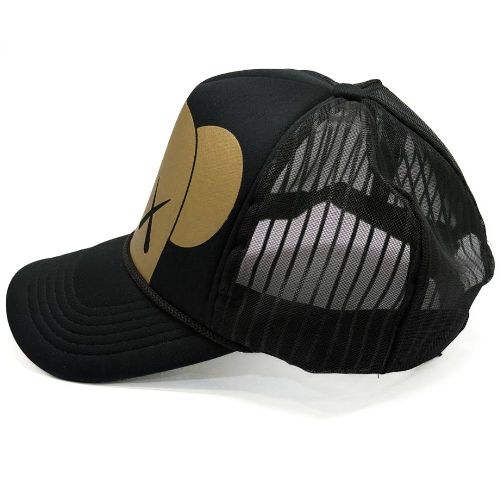 Black Trucker Cap for Men