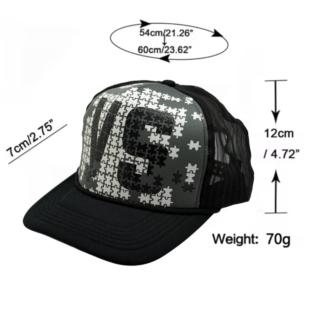 Black Baseball Cap for Men