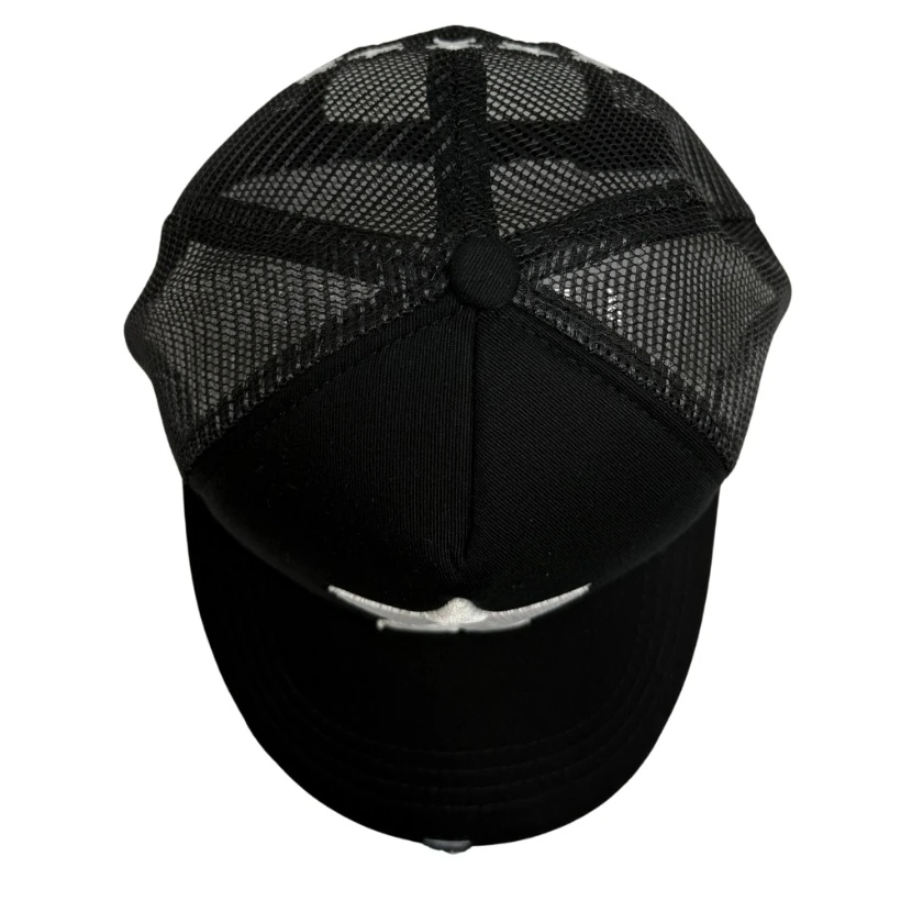 Black Trucker Cap for Men