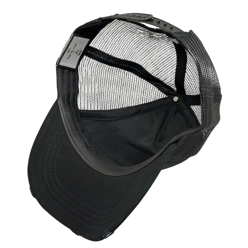 Black Trucker Cap for Men