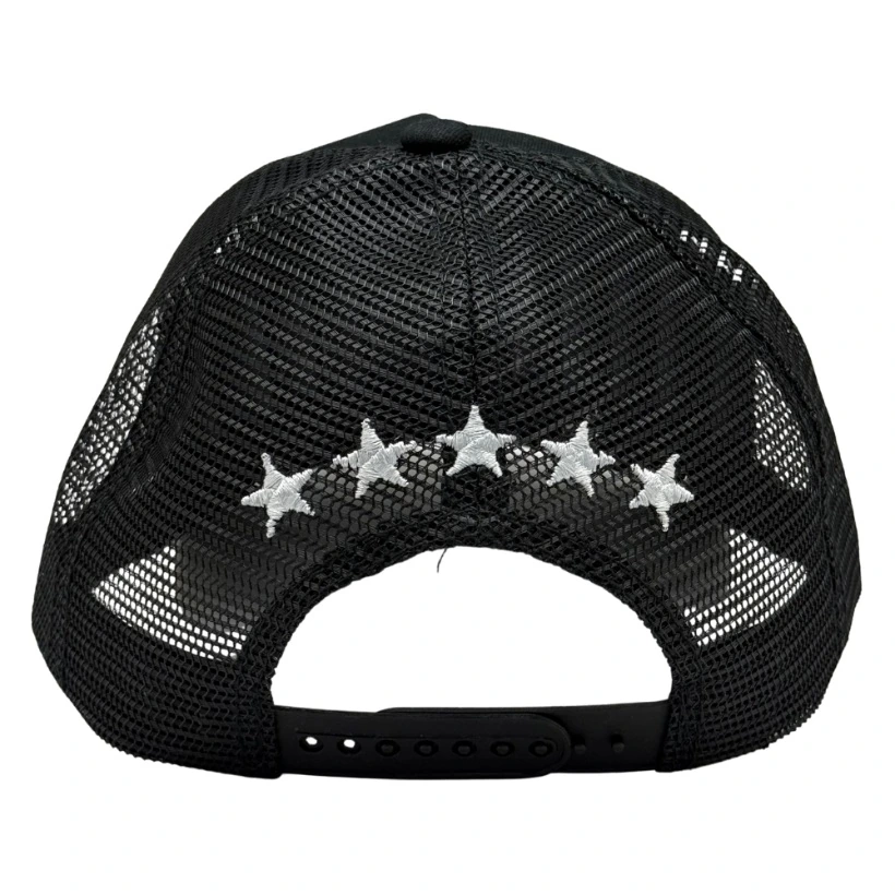 Black Trucker Cap for Men