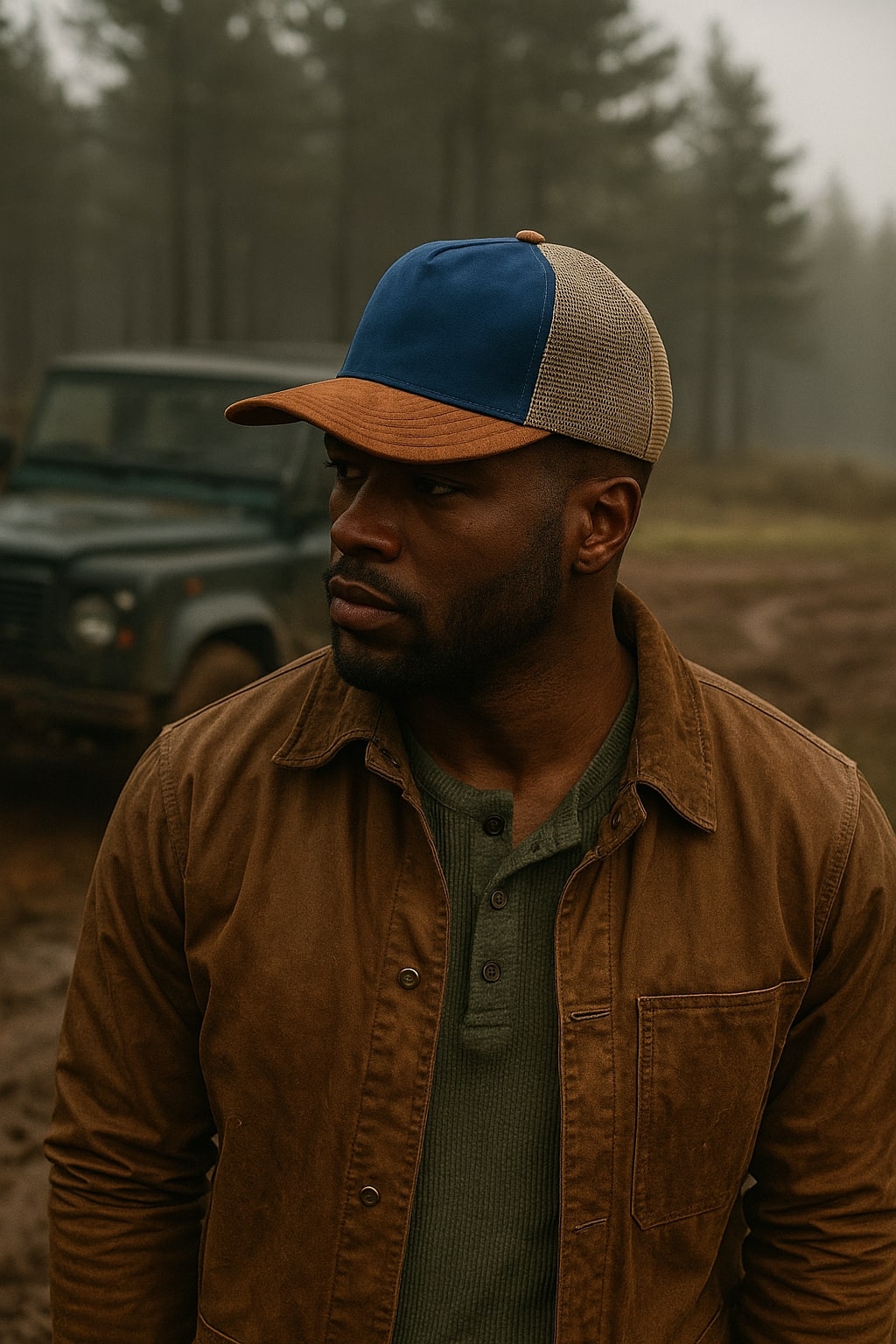 Multicolor Trucker Cap for Men