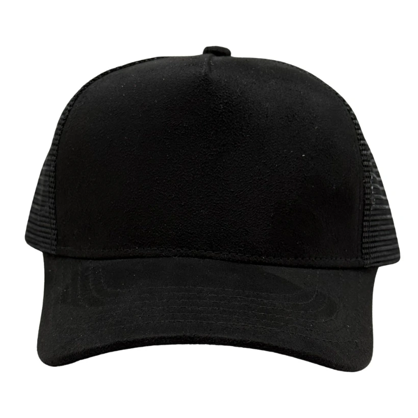Black Trucker Cap for Men
