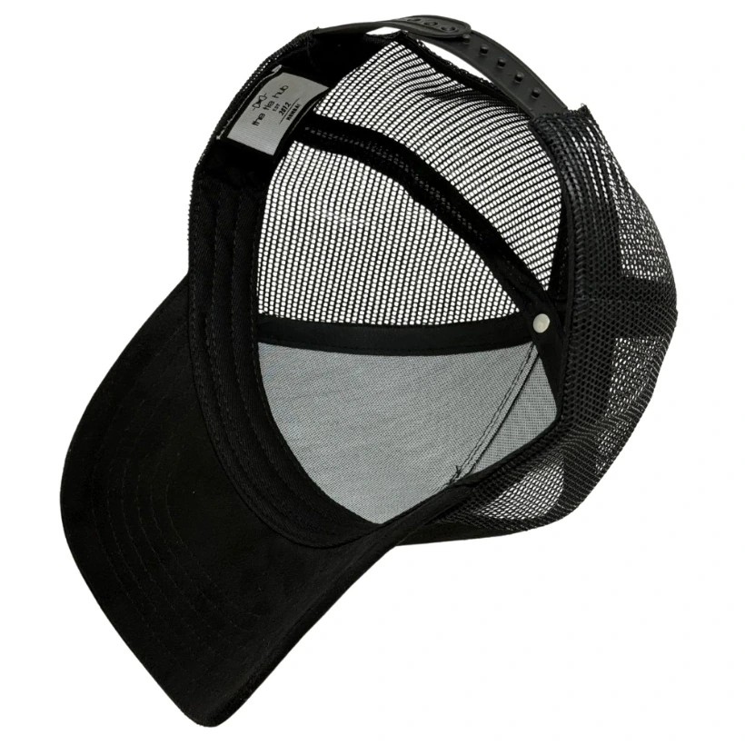 Black Trucker Cap for Men
