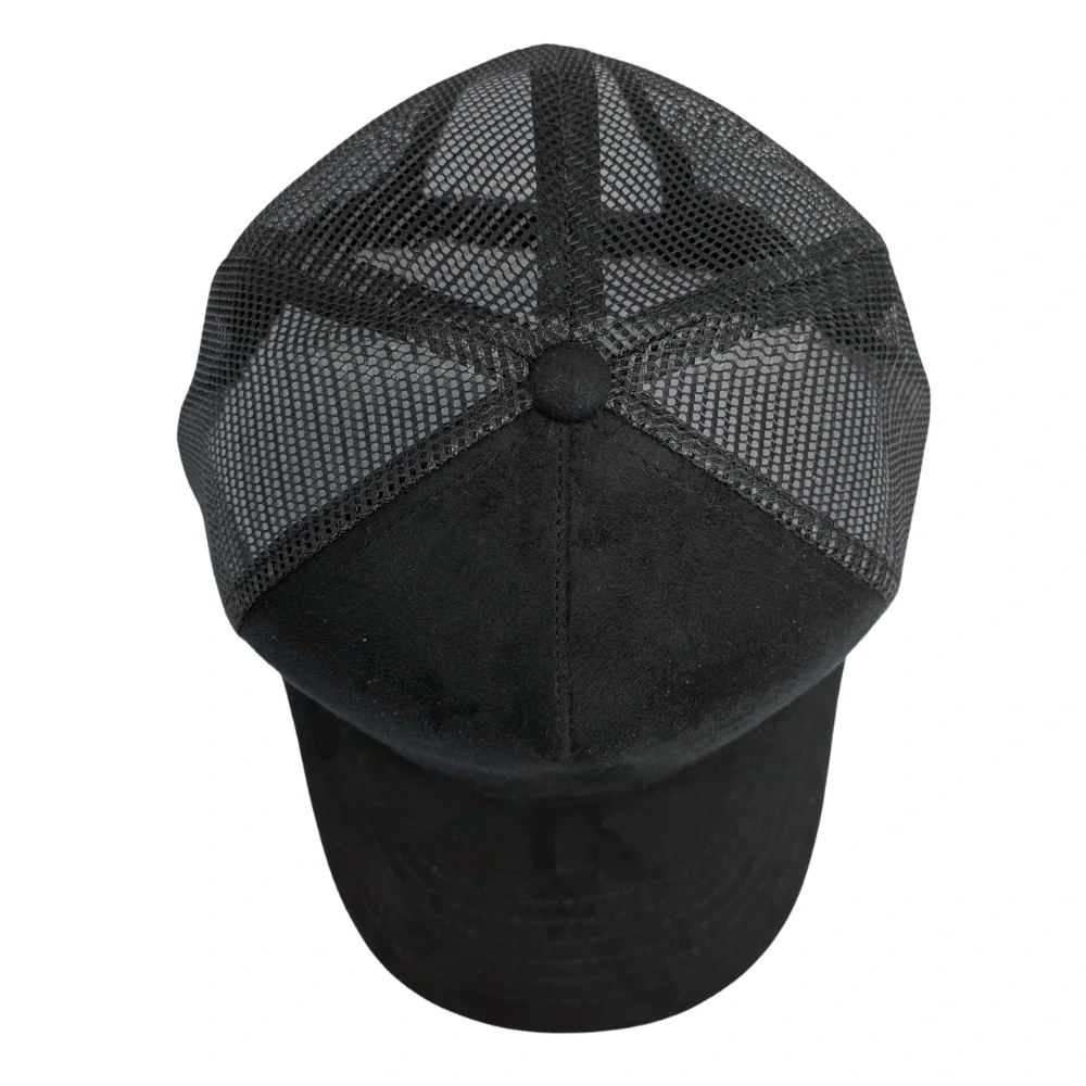 Black Trucker Cap for Men
