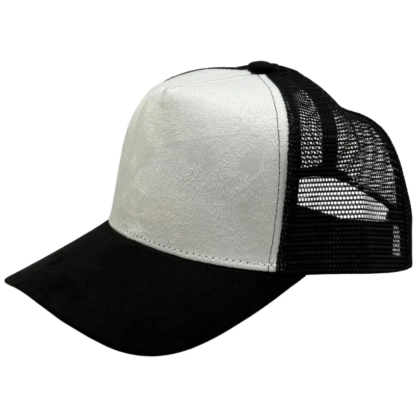White Trucker Cap for Men
