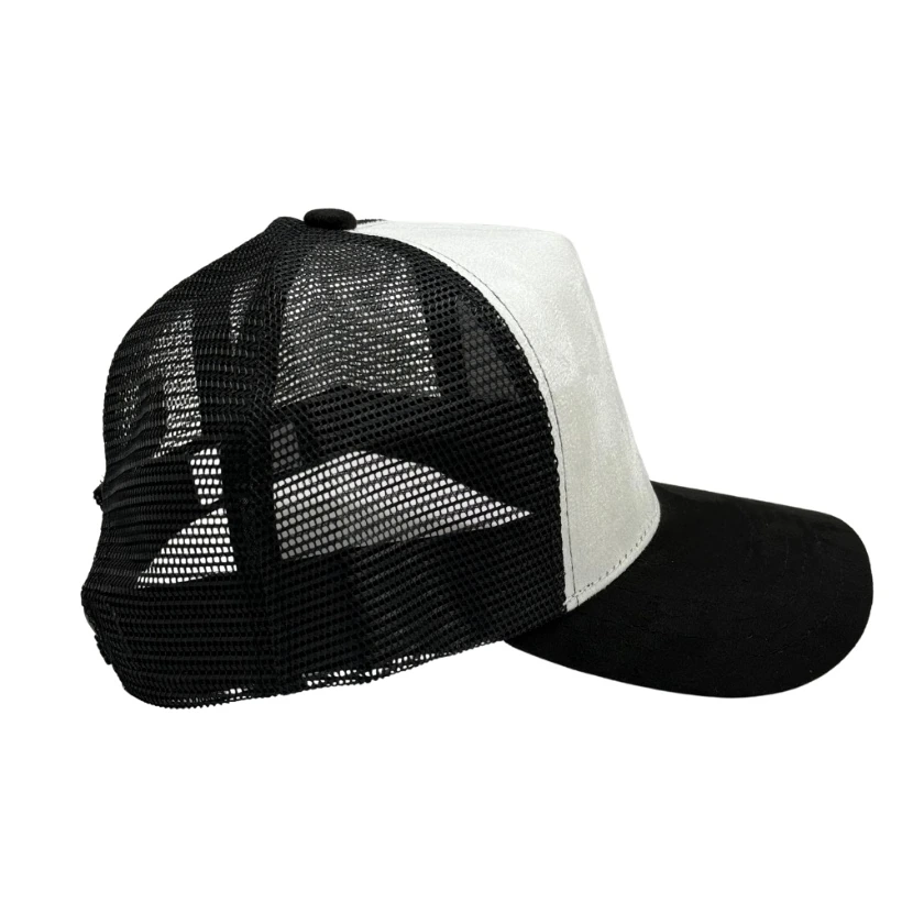 White Trucker Cap for Men