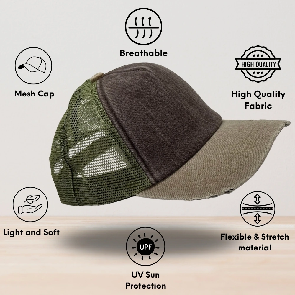 Multicolor Trucker Cap for Men