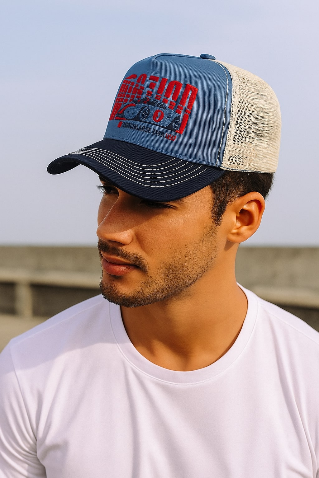 Multicolor Trucker Cap for Men