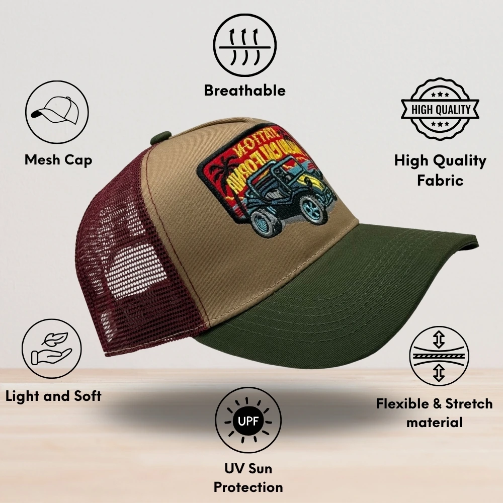 Multicolor Trucker Cap for Men