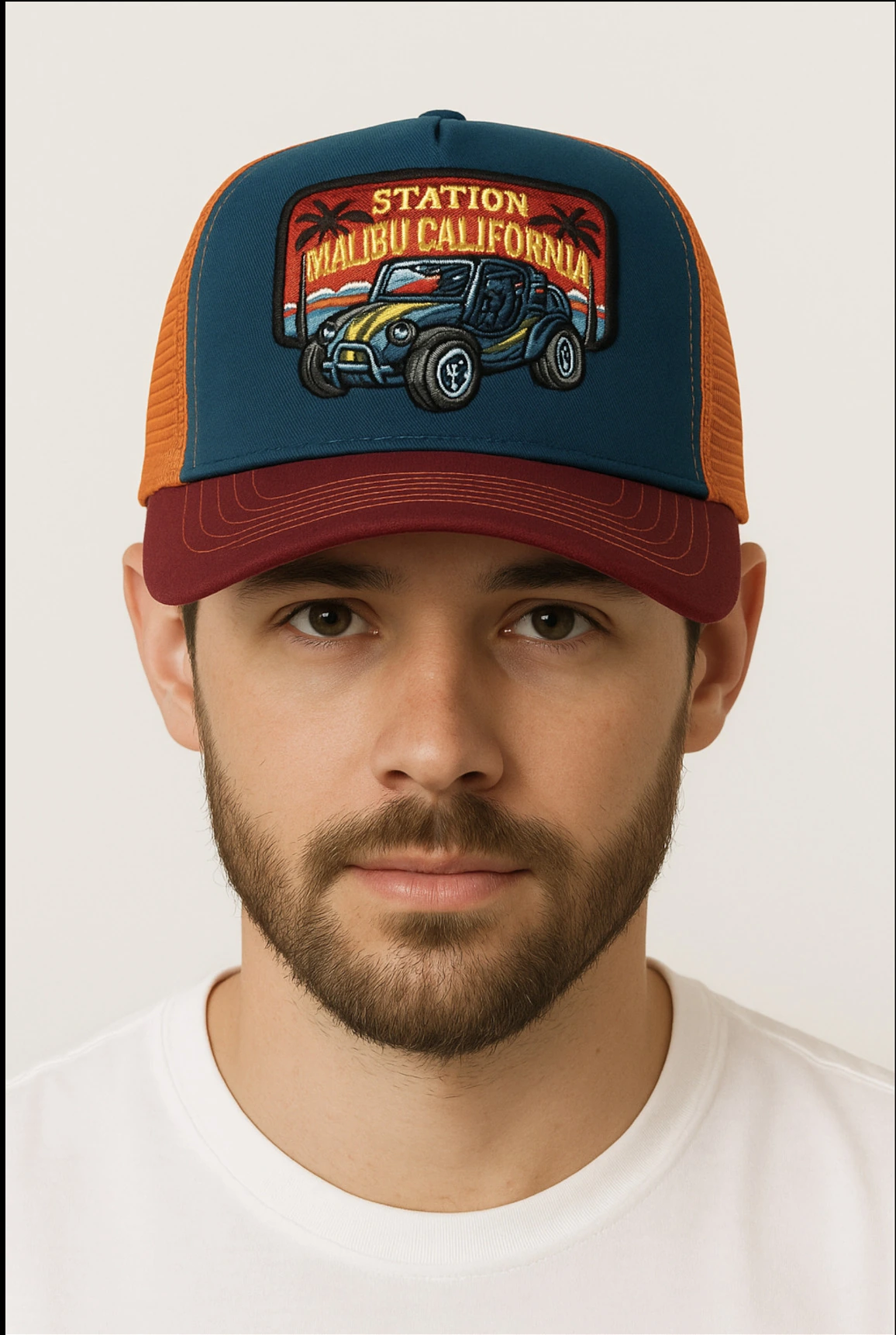 Multicolor Trucker Cap for Men
