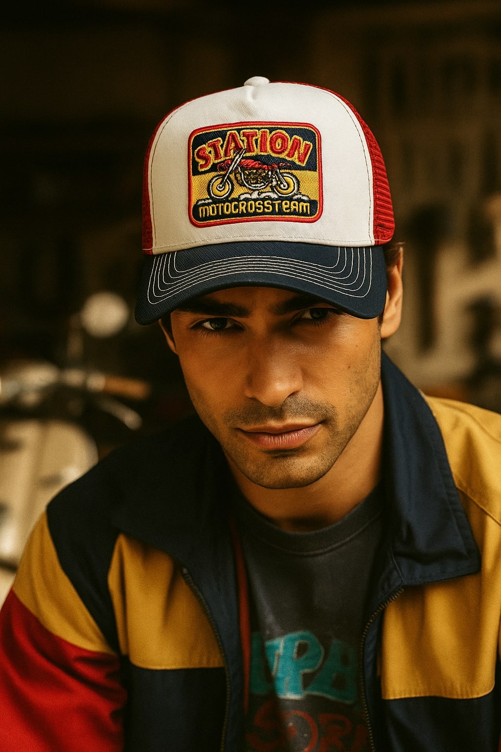Multicolor Trucker Cap for Men