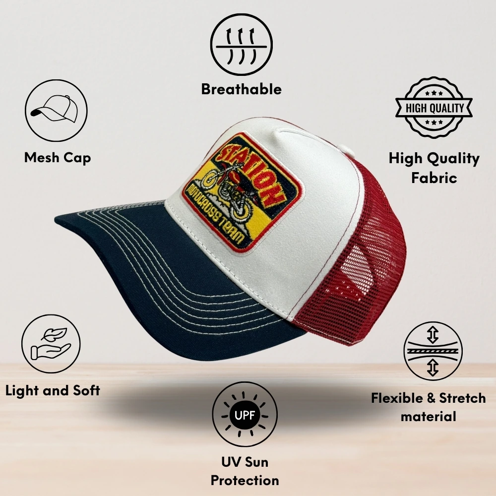 Multicolor Trucker Cap for Men