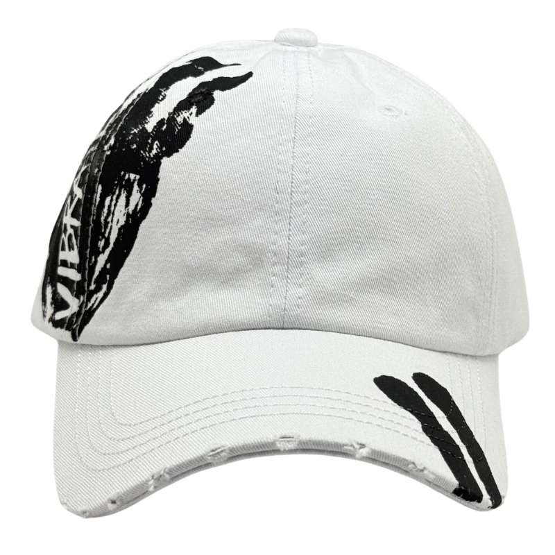 White Baseball Cap for Men