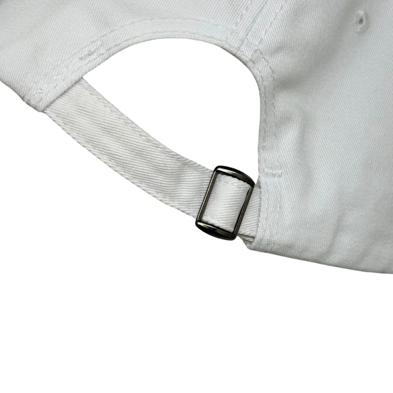 White Baseball Cap for Men