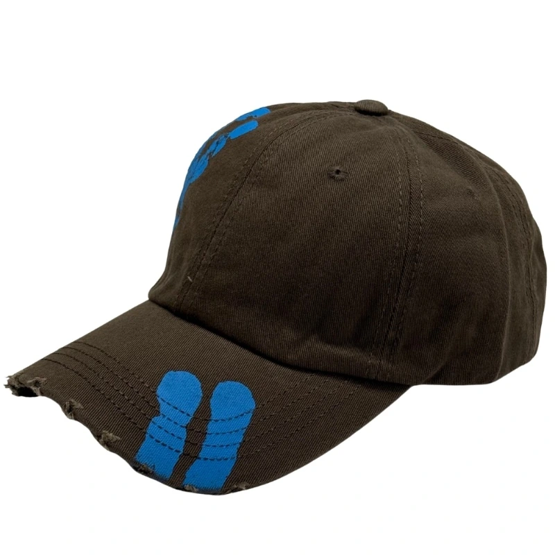 Brown Baseball Cap for Men