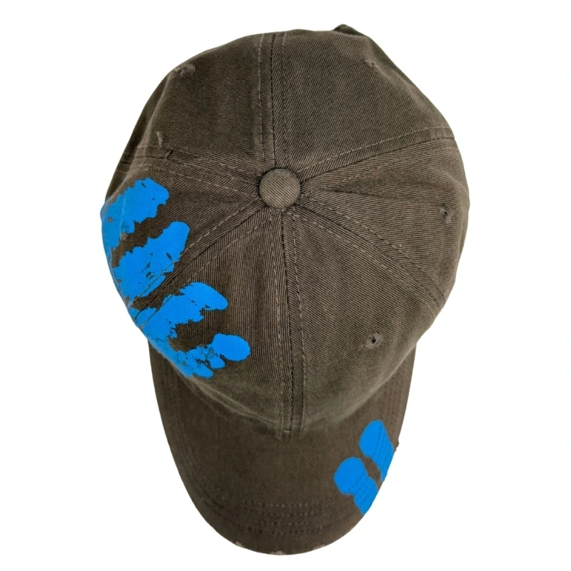 Brown Baseball Cap for Men