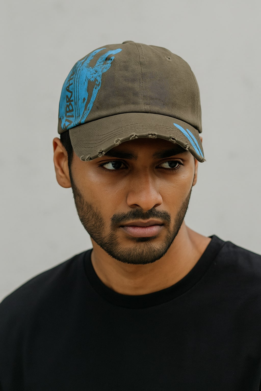 Brown Baseball Cap for Men