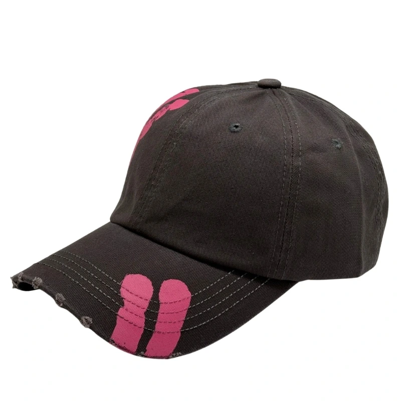 Grey Baseball Cap for Men