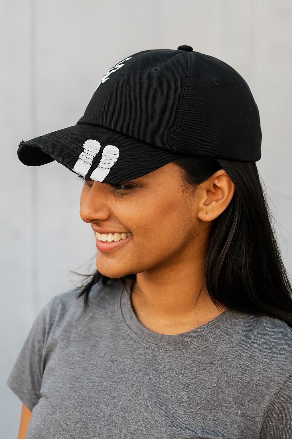Black Baseball Cap for Men