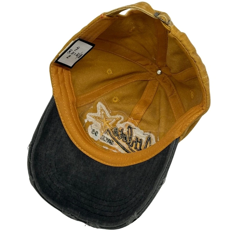 Mustard Baseball Cap for Men