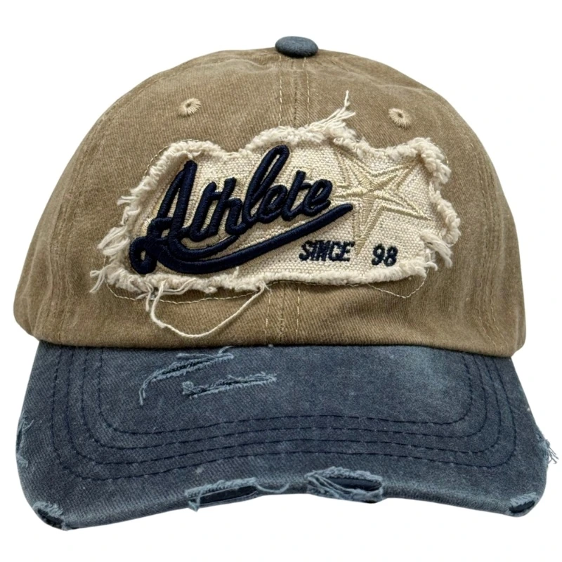 Beige Baseball Cap for Men