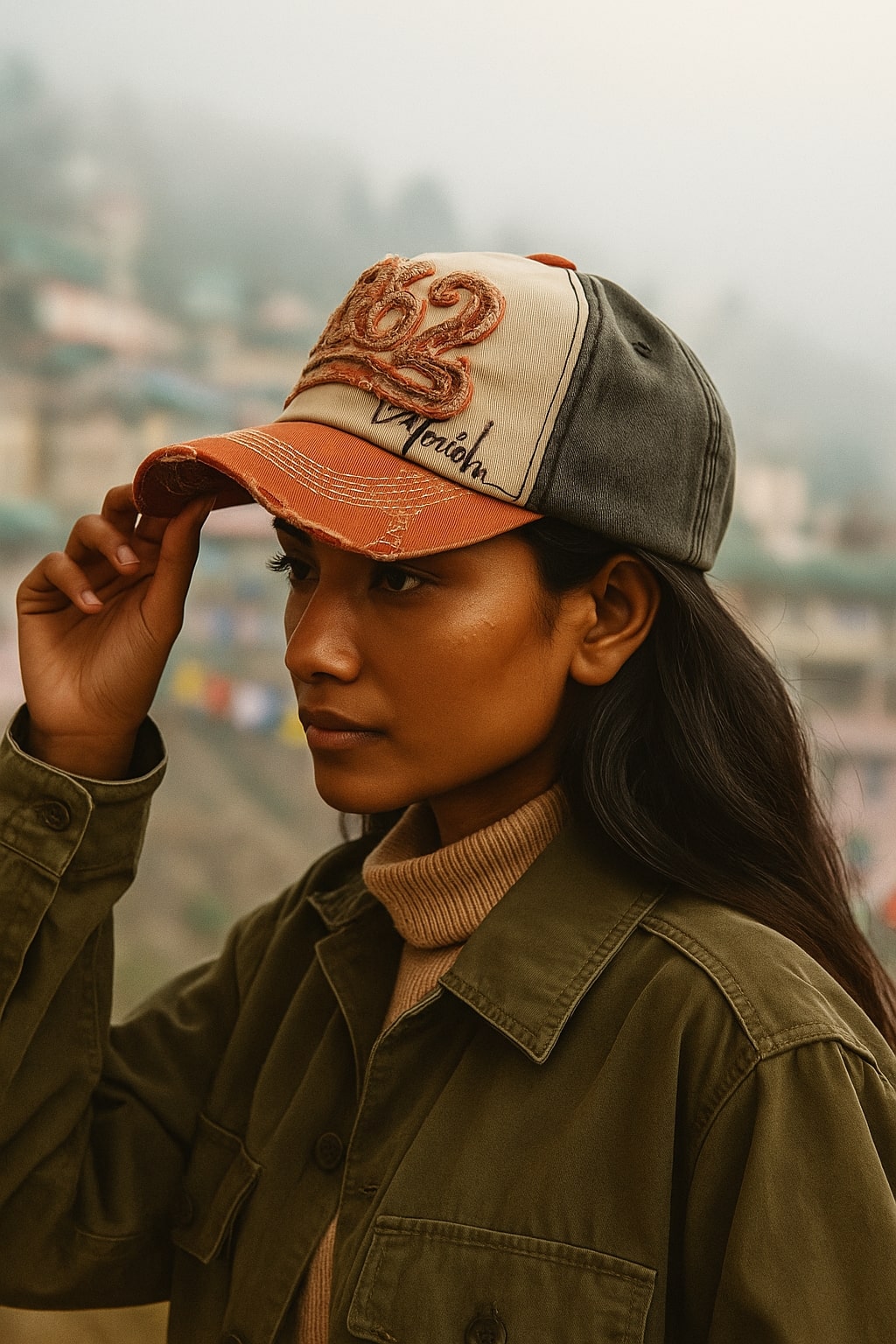 Multicolor Baseball Cap for Men