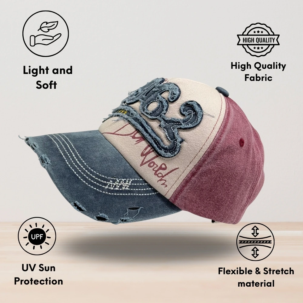 Navy Blue Baseball Cap for Men