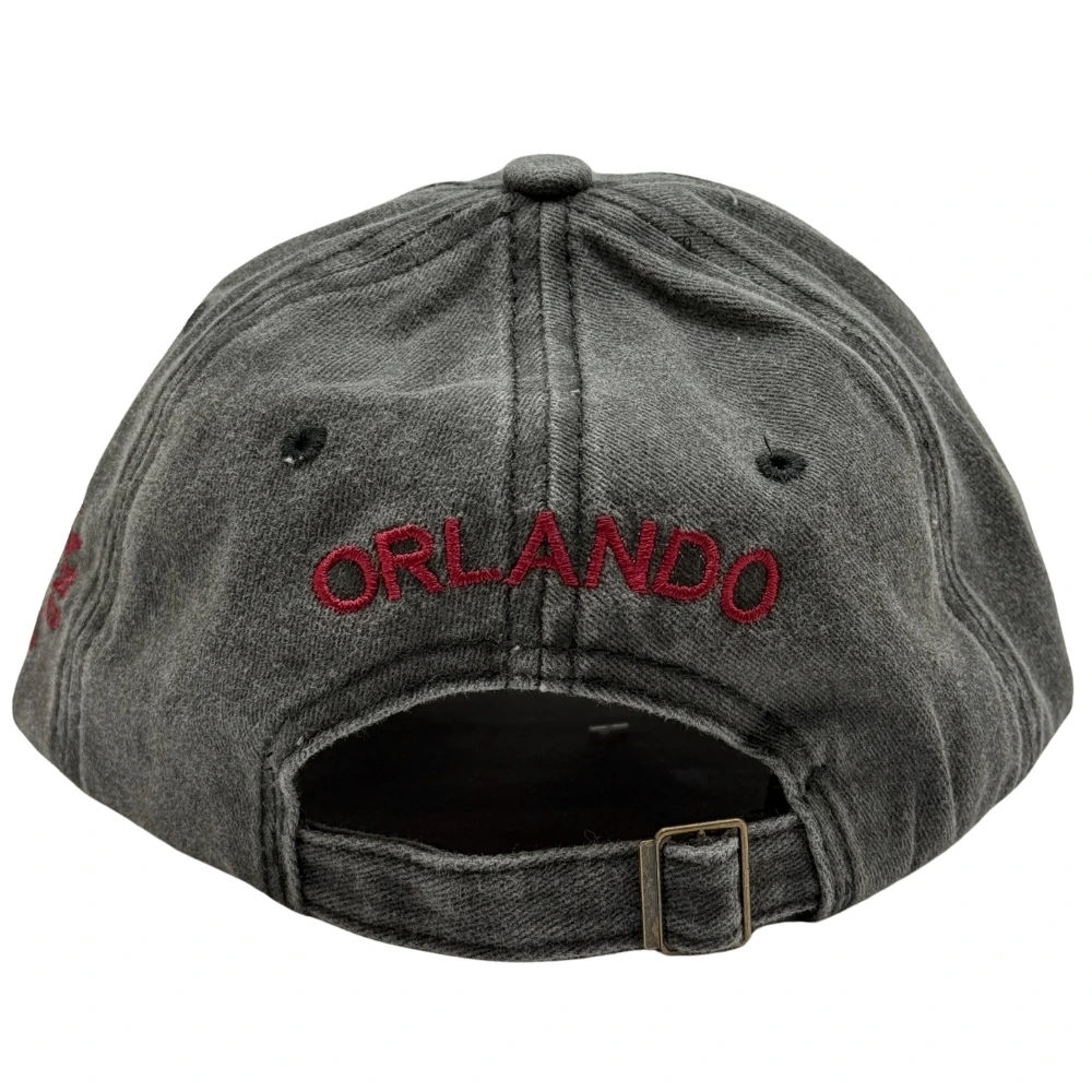Charcoal Black Baseball Cap for Men