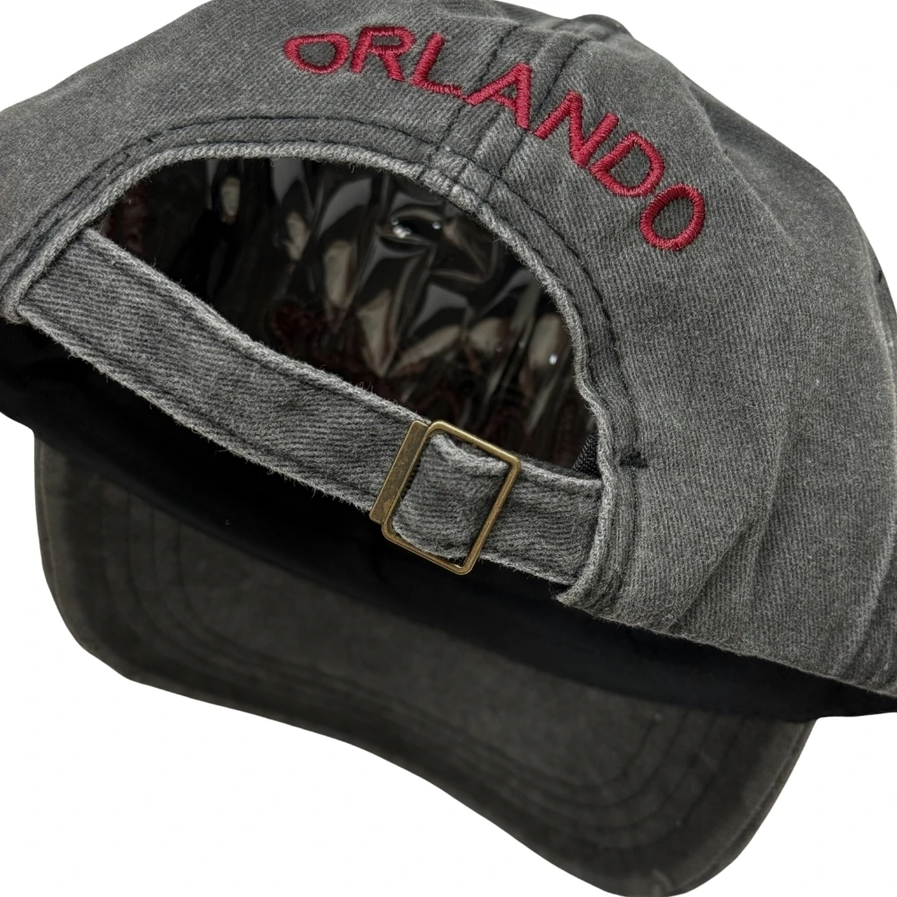 Charcoal Black Baseball Cap for Men