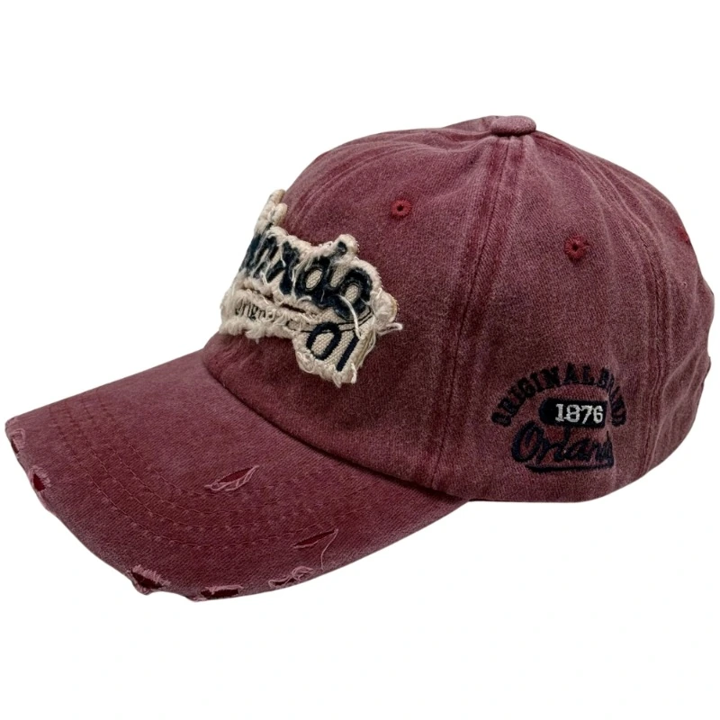 Maroon Baseball Cap for Men