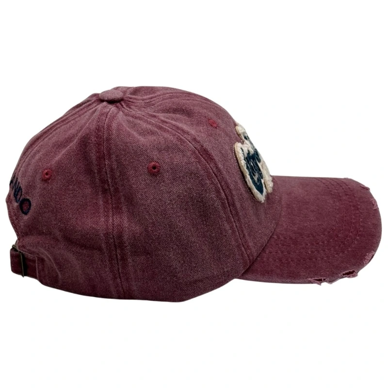 Maroon Baseball Cap for Men