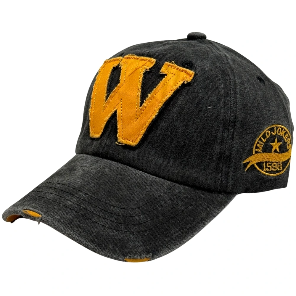 Charcoal Black Baseball Cap for Men