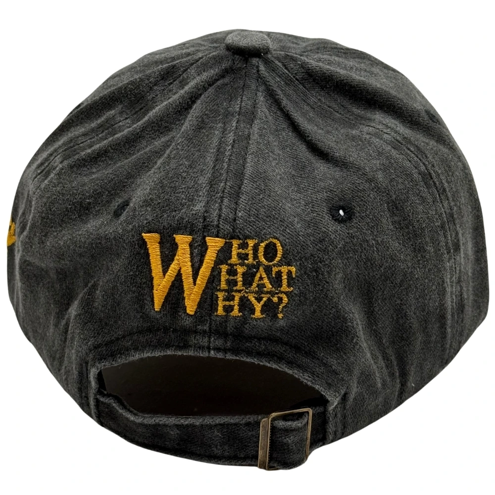 Charcoal Black Baseball Cap for Men