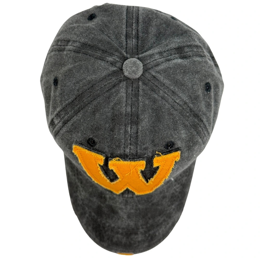 Charcoal Black Baseball Cap for Men