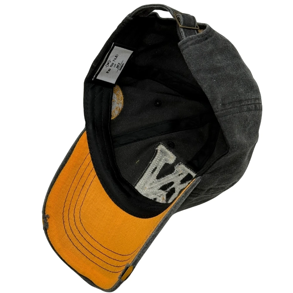 Charcoal Black Baseball Cap for Men