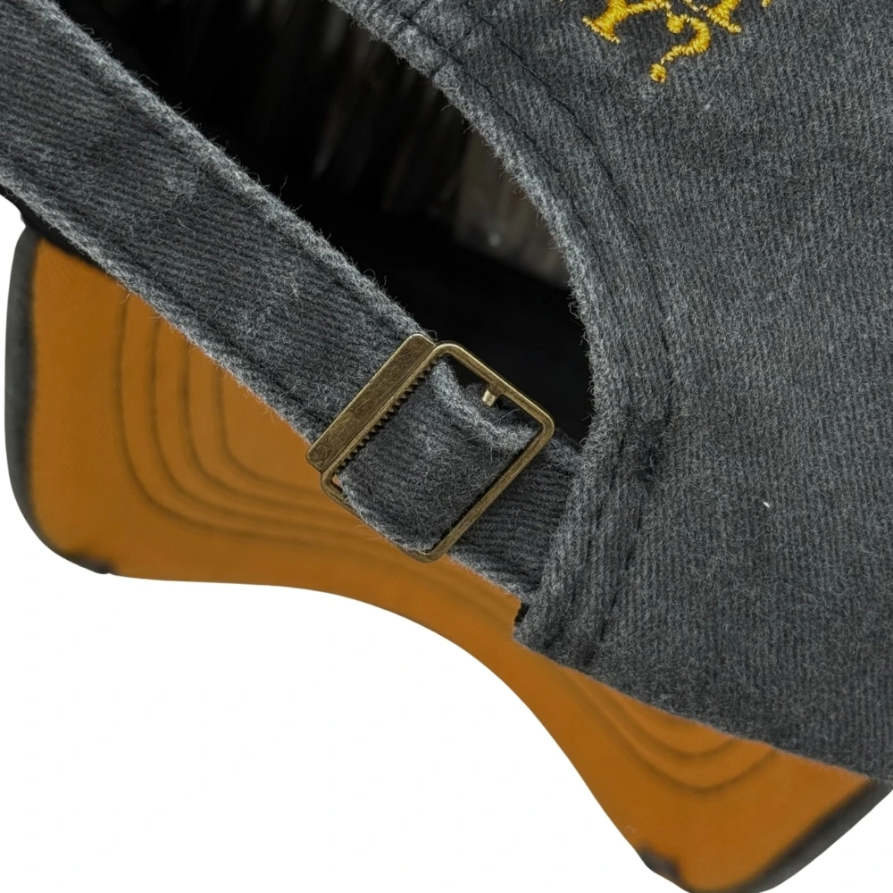 Charcoal Black Baseball Cap for Men