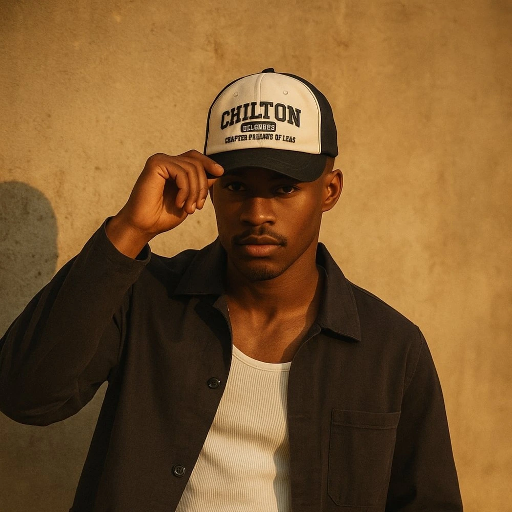 Black Baseball Cap for Men