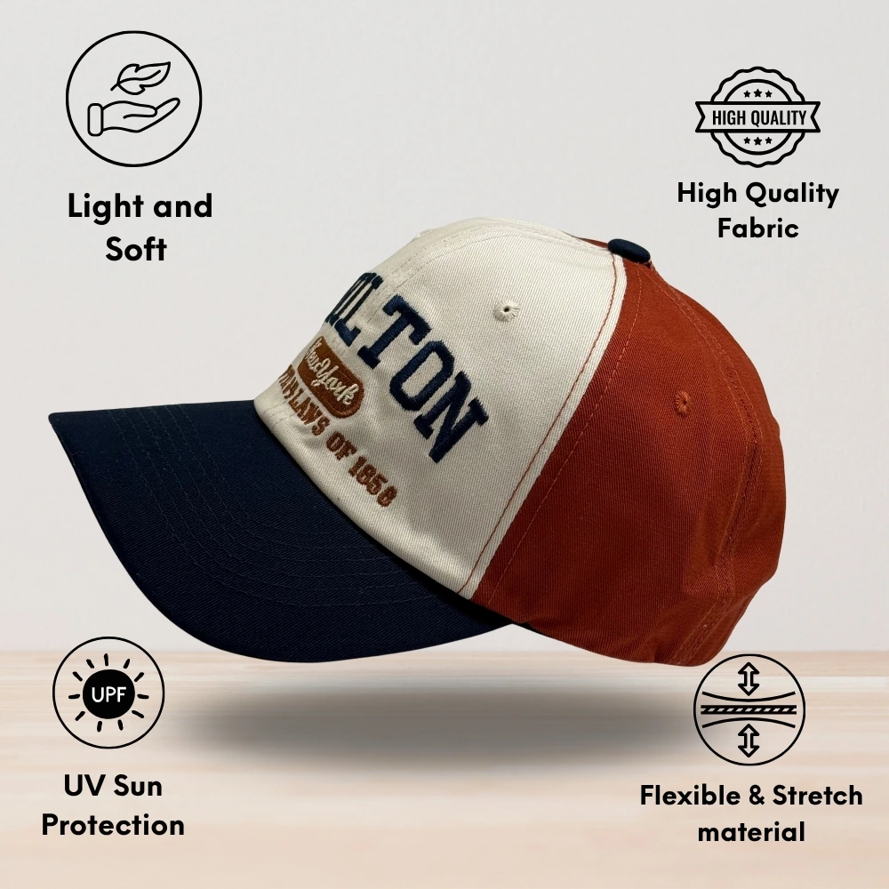 Multicolor Baseball Cap for Men