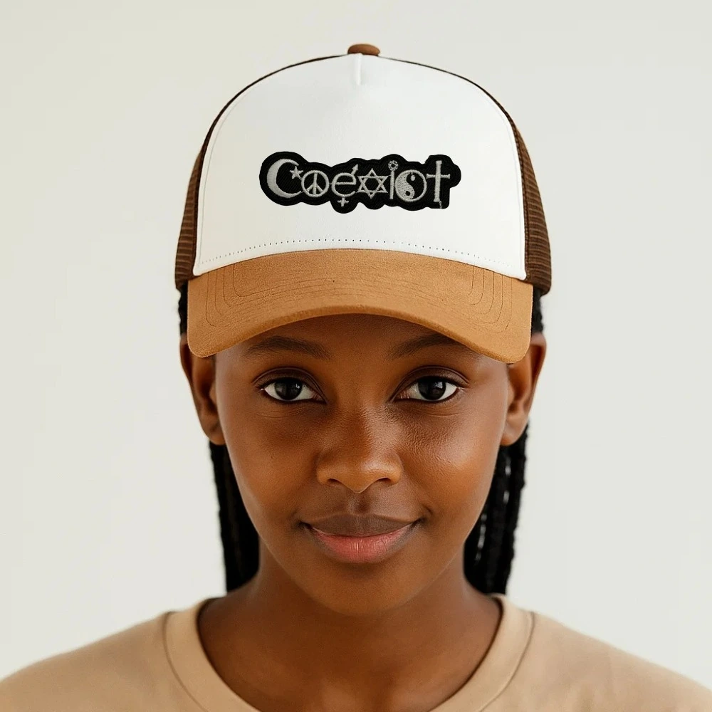 White Trucker Cap for Men