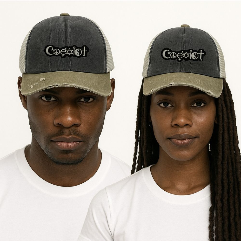 Charcoal Trucker Cap for Men