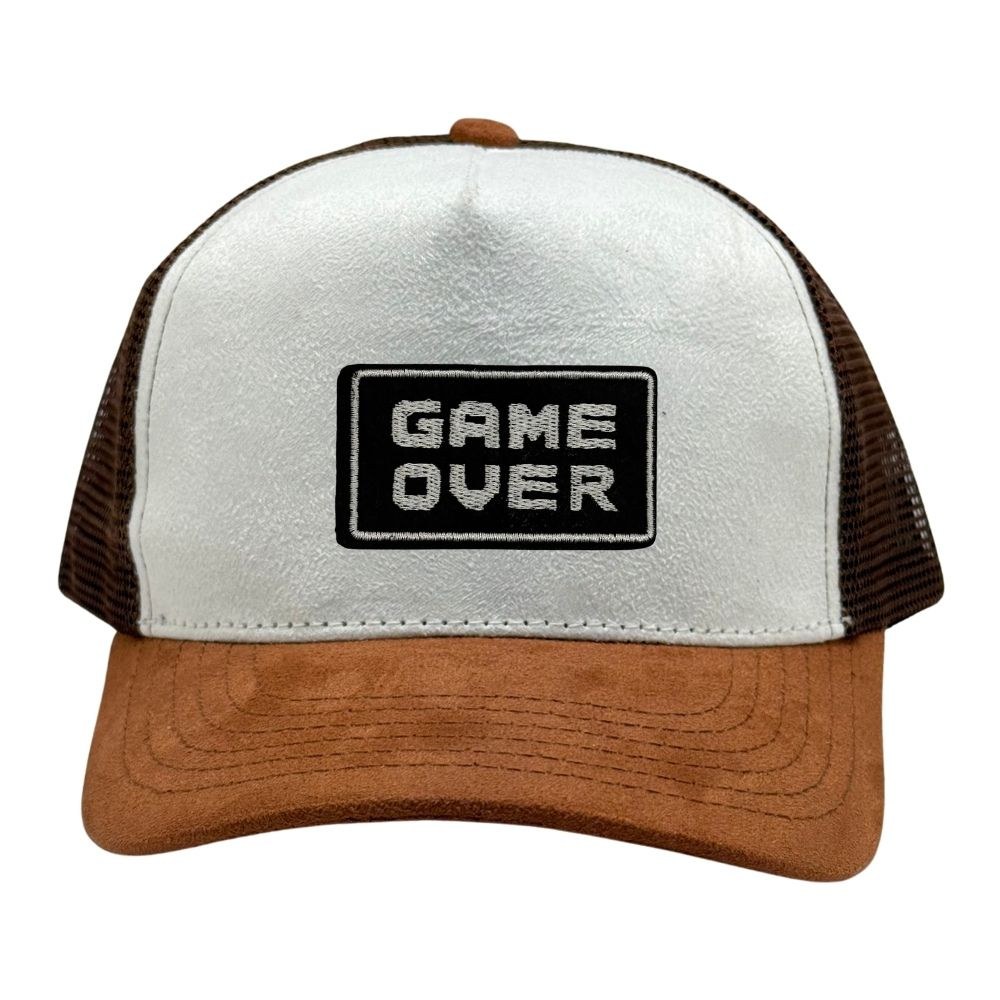 White Trucker Cap for Men