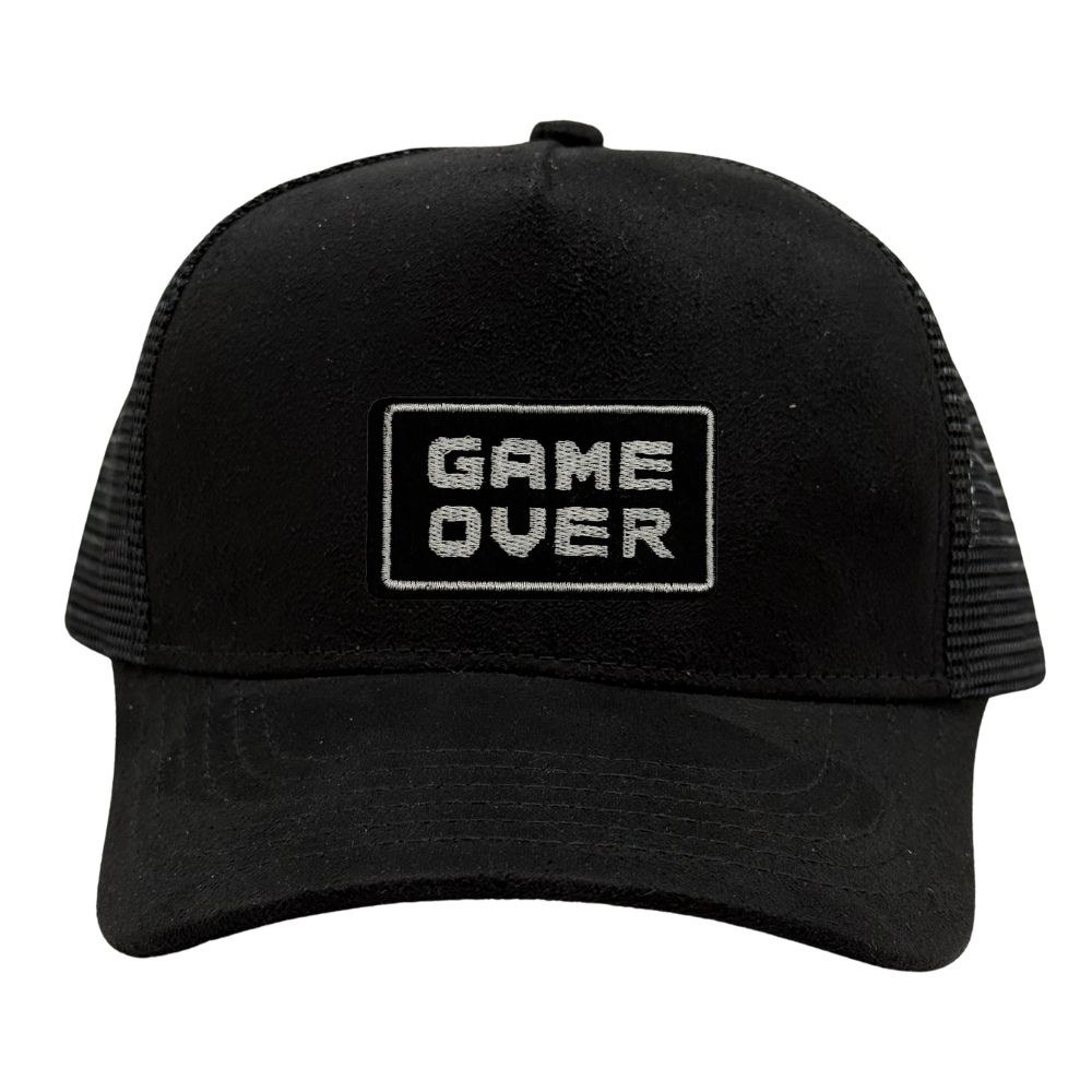 Black Trucker Cap for Men